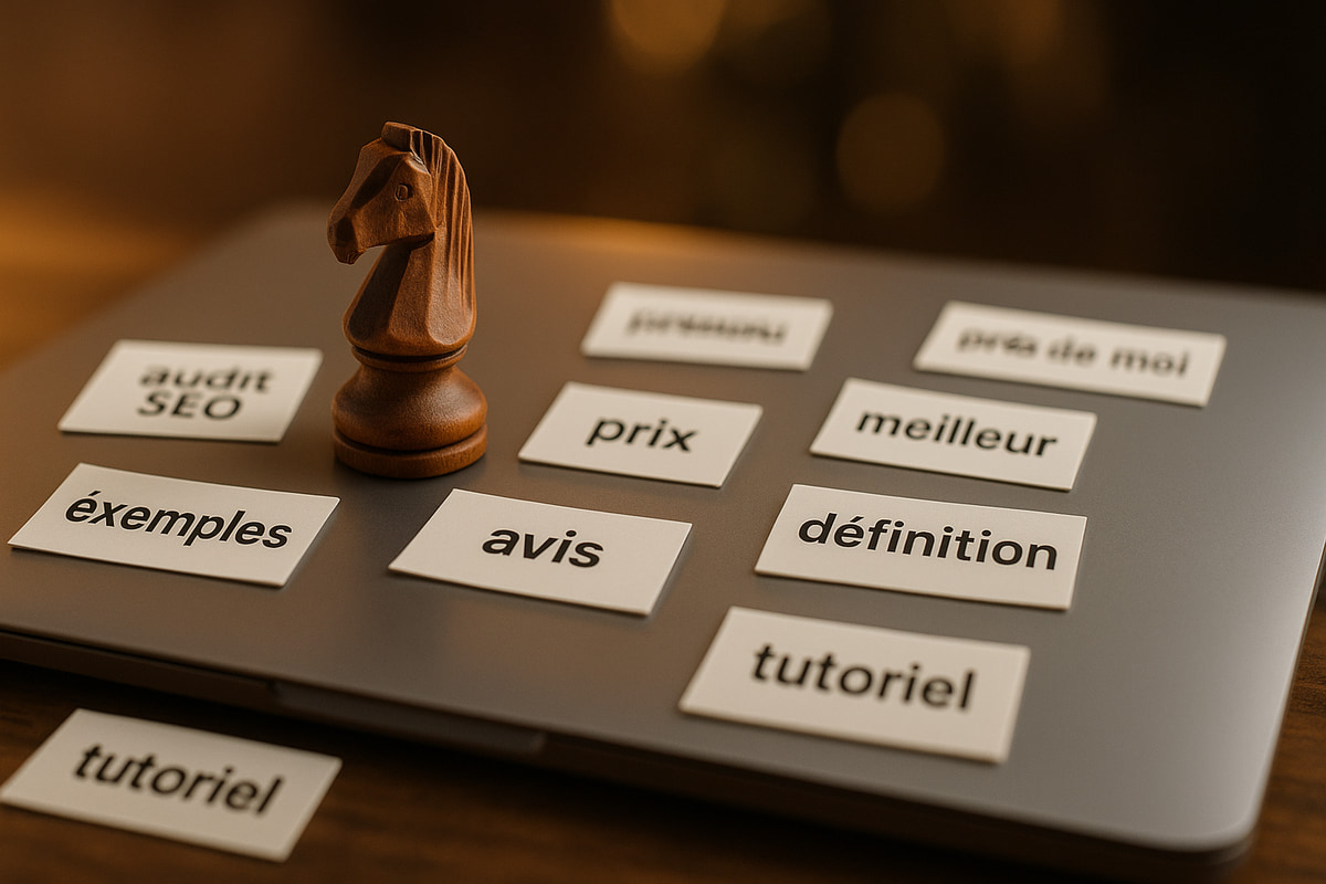 Image de couverture générée par IA pour l'article : "Comment faire une étude de mots clés SEO ?"